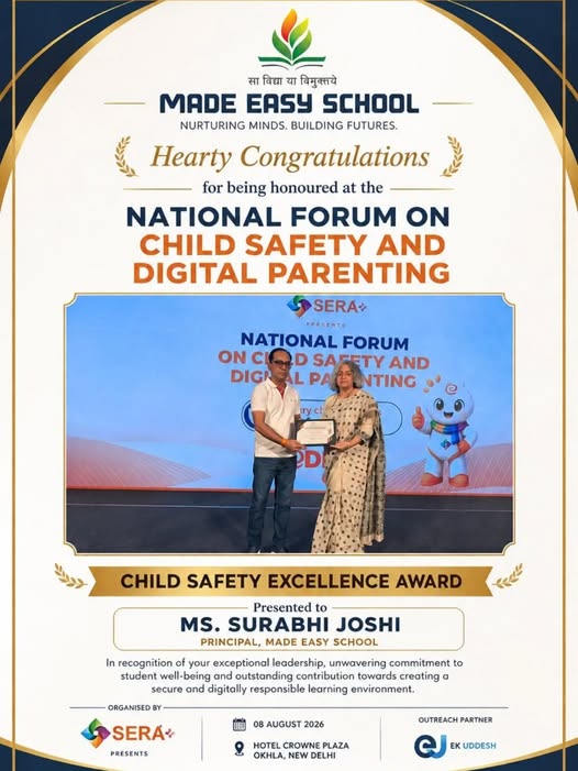 SERA Plus Child Safety Excellence Award 2026
